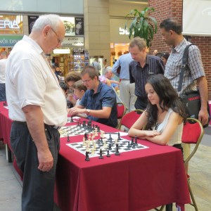 GM Portish think hard against Ashley