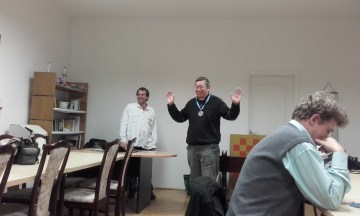 Yip(CAN) somewhat shocked getting 3rd prize medal