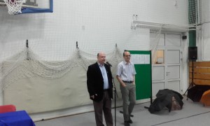 GM Kallai,Gabor of MTK giving some opening remarks