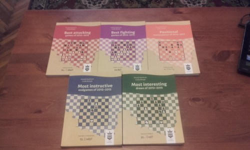 The 5 book set of best games 2012-15