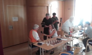 Rinyu,Janos being interviewed